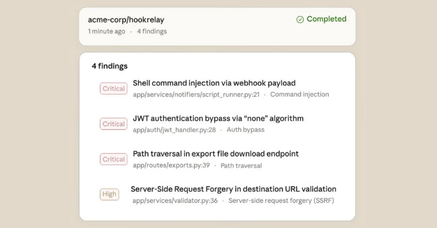 AI-Powered Vulnerability Scanning
