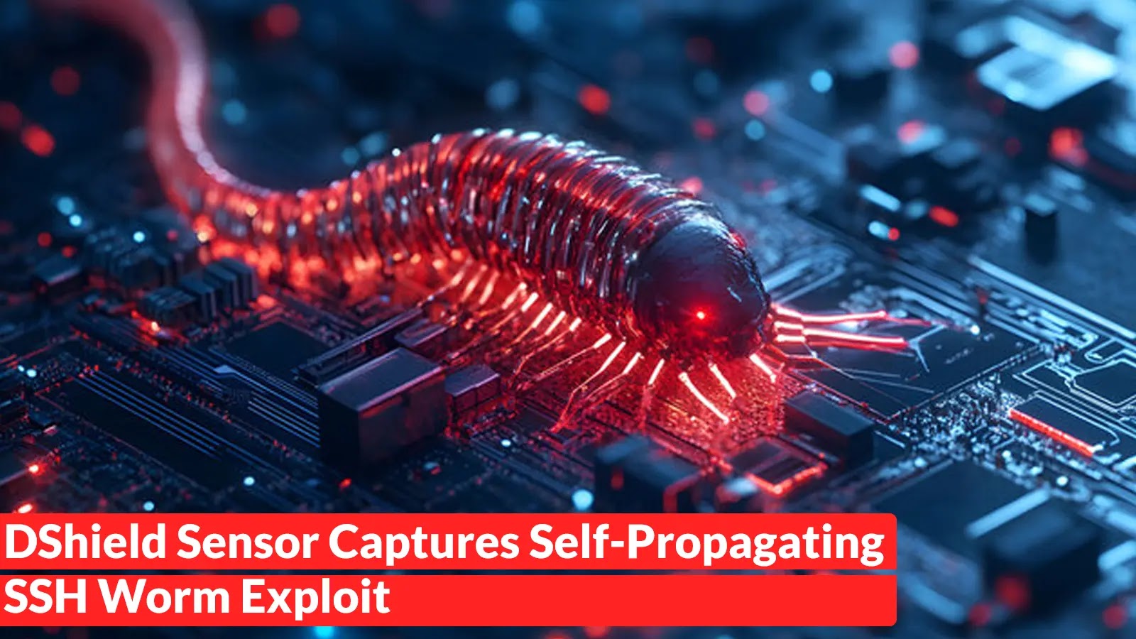 DShield Sensor Captures Self-Propagating SSH Worm Exploit Using Credential Stuffing and Multi-Stage Malware