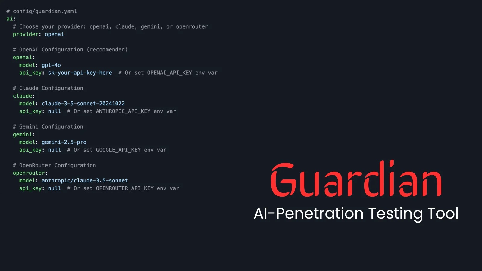 Guardian Penetration Testing Tool Leverages Gemini, GPT-4 With 19 Security Tools Including Nmap and others