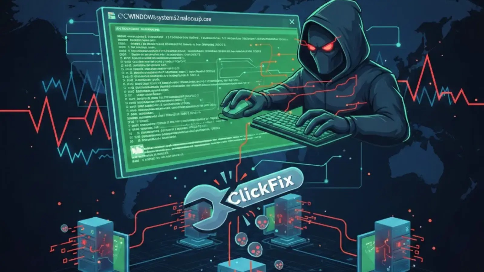 Hackers Abuse nslookup.exe in ClickFix Campaign to Deliver Malware via DNS