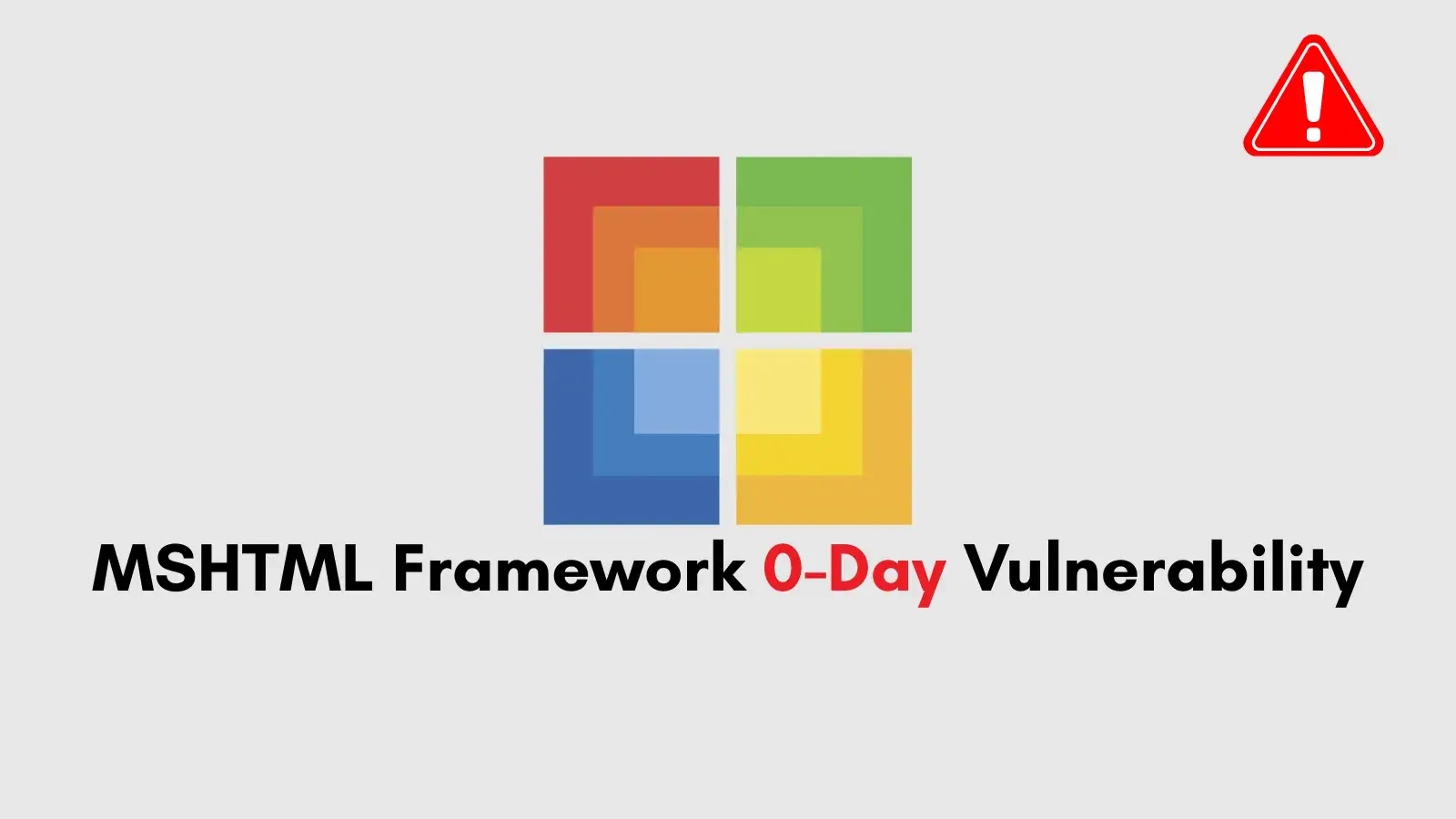 MSHTML Framework 0-Day Vulnerability Let Attackers Security Feature over Network