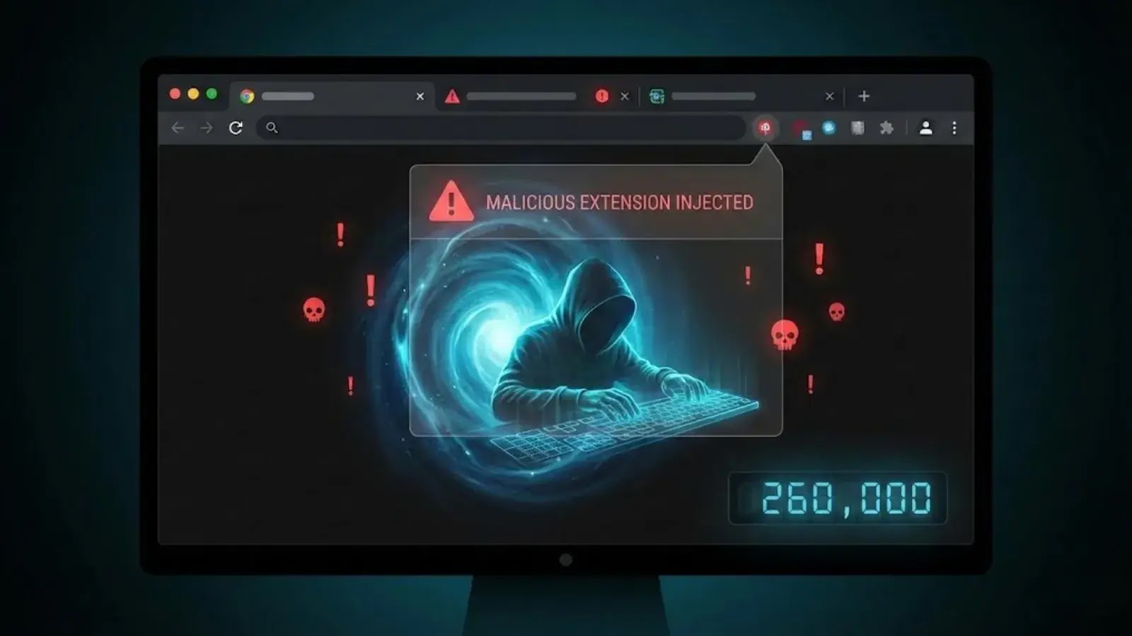Malicious Chrome AI Extensions Target 260,000 Users with Injected Iframes
