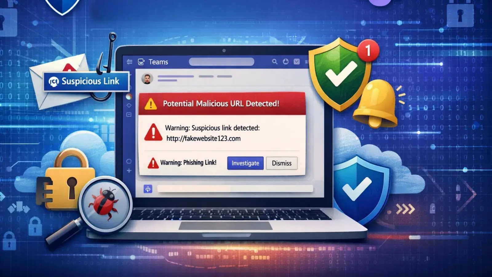Microsoft Defender Enhances Security with URL Click Alerts for Microsoft Teams