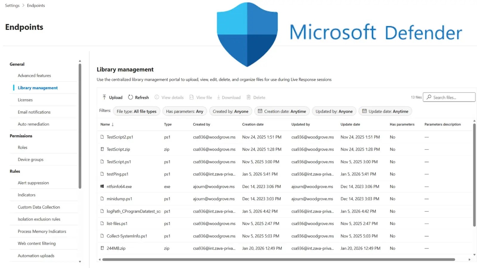 Microsoft Defender Introduces Centralized Script Library Powered by Copilot for Live Response