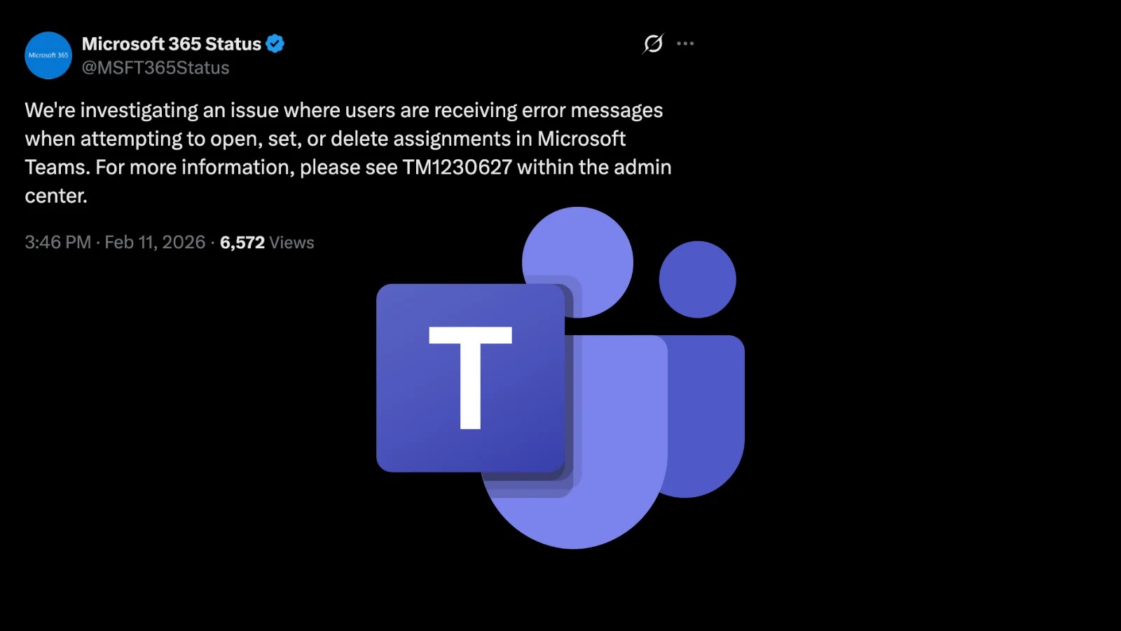 Microsoft Investigates Teams Assignment Errors After Failed Service Update