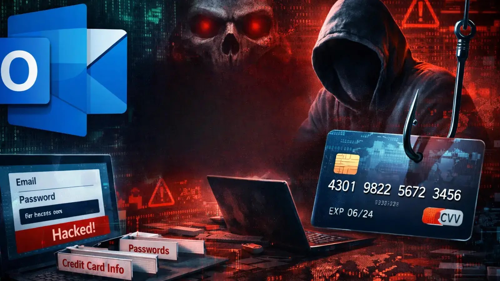 Microsoft Outlook Add-In Stolen 4000 Accounts and Credit Card Numbers