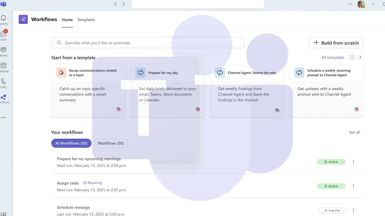 Microsoft Teams Leverages AI Workflows with Microsoft 365 Copilot for Task Automation