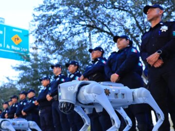 Robot Dogs Are on Going on Patrol at the 2026 World Cup in Mexico Robot Dogs Are on Going on Patrol at the 2026 World Cup in Mexico