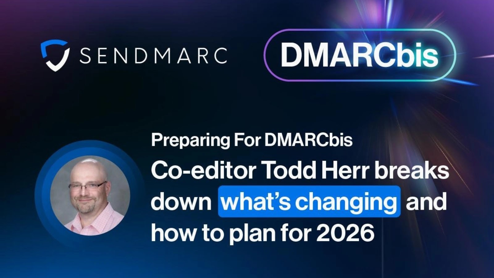 Sendmarc DMARCbis Fireside Chat Featuring Todd Herr