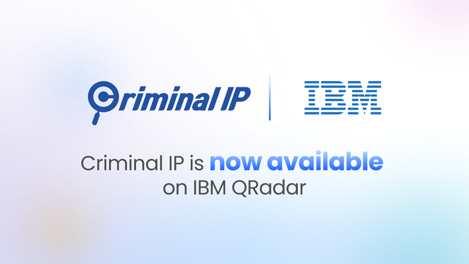 Criminal IP + IBM QRadar integration