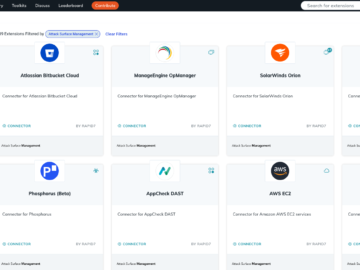 Accelerate Attack Surface Discovery with new AI-Powered Connectors Attack-Surface-Management-view-Rapid7-Extensions-library.png