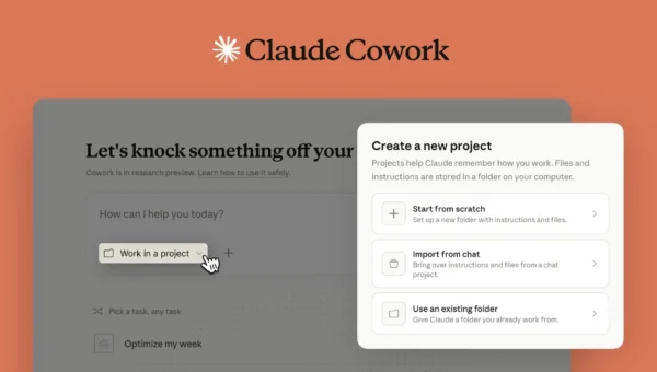Anthropic Launches Projects Feature for Claude Cowork Desktop