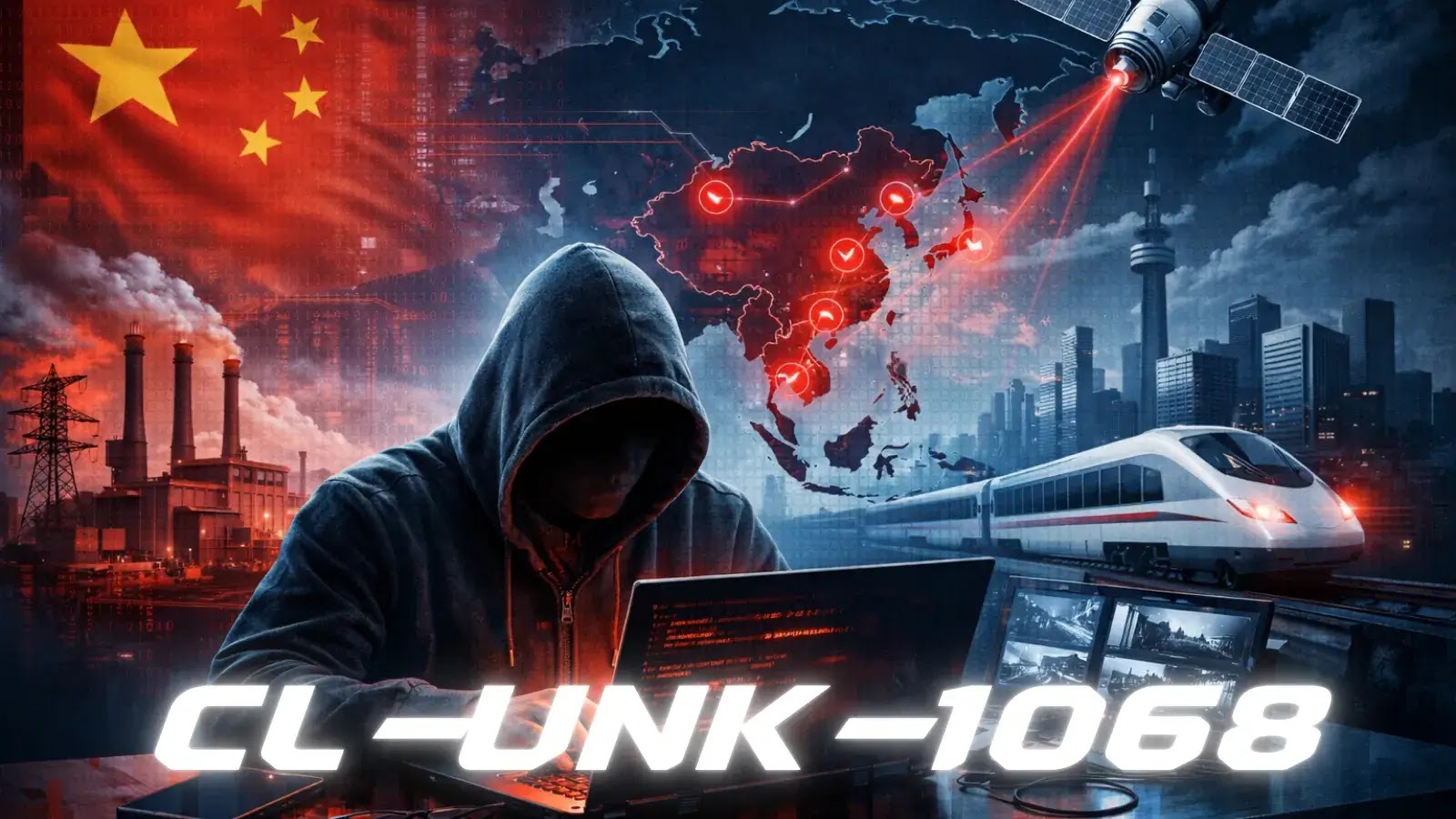 Cyber Espionage Group CL-UNK-1068 Linked to China Targets Asian Infrastructure