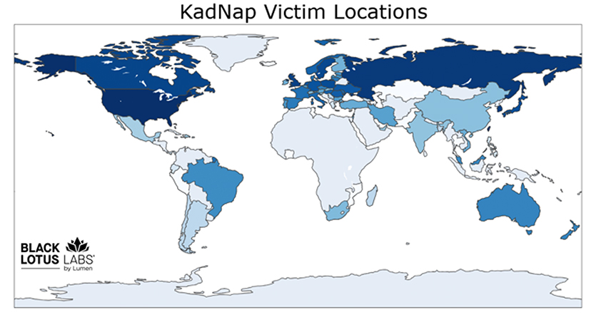 KadNap bot compromises 14,000+ devices to route malicious traffic