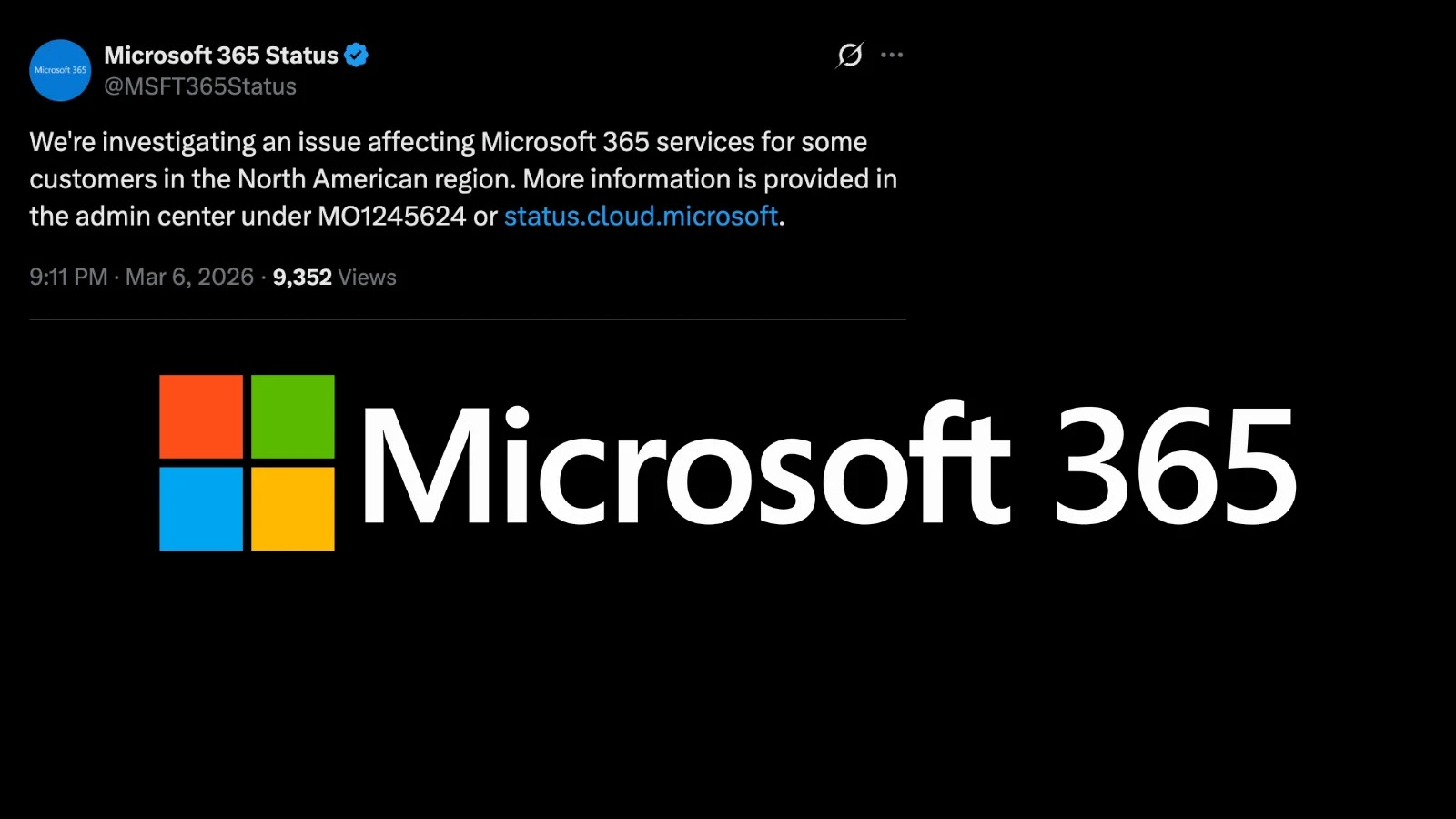 Microsoft 365 Outage Hits North America as CDN Misconfiguration Disrupts Multiple Services