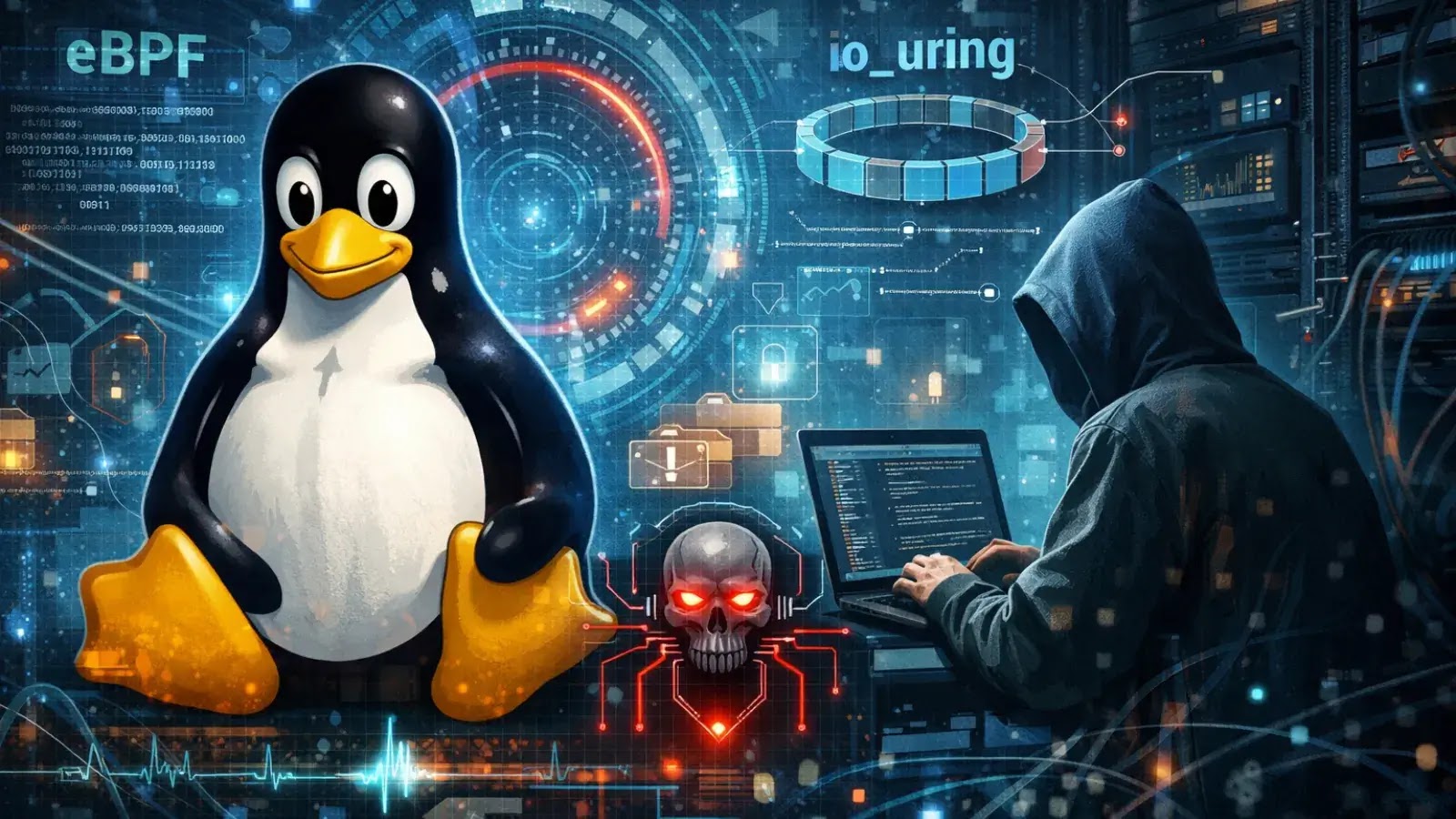 New Linux Rootkits Leverage Advanced eBPF and io_uring Techniques for Stealthy Attacks