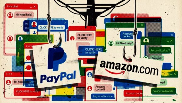 New Phishing Scam Uses LiveChat to Pose as Amazon and PayPal