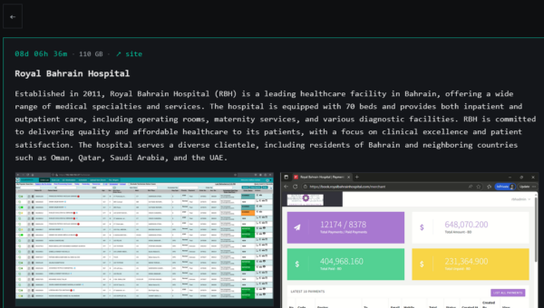 Payload Ransomware claims the hack of Royal Bahrain Hospital