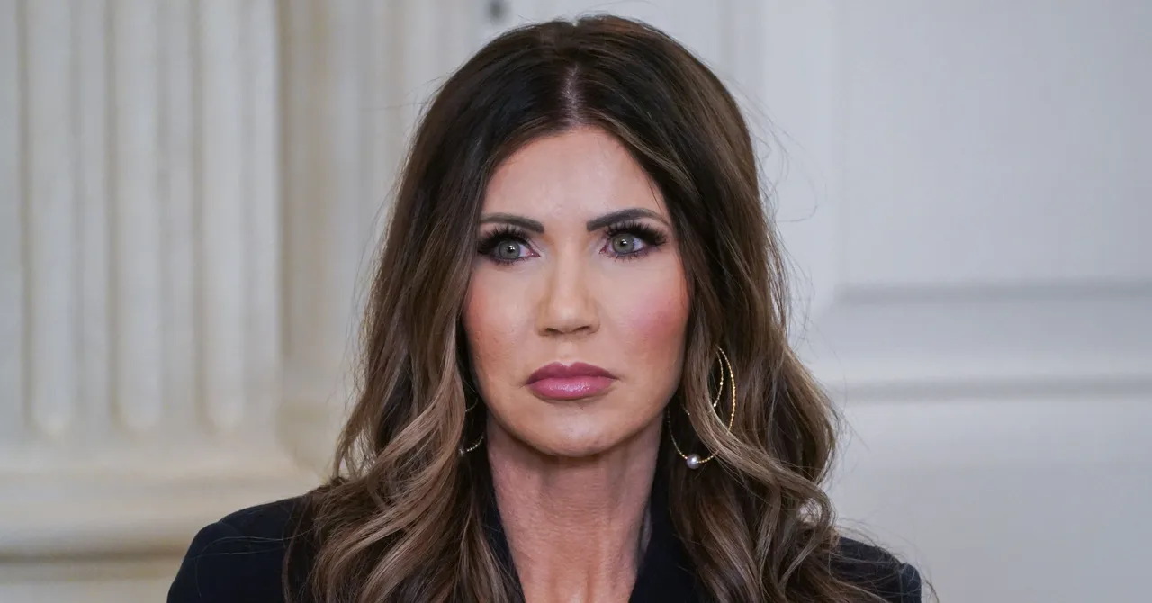 The Controversies Finally Caught Up to Kristi Noem