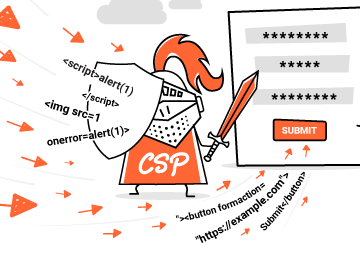 Using form hijacking to bypass CSP