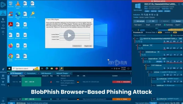 BlobPhish Attack Steals Microsoft 365 Credentials