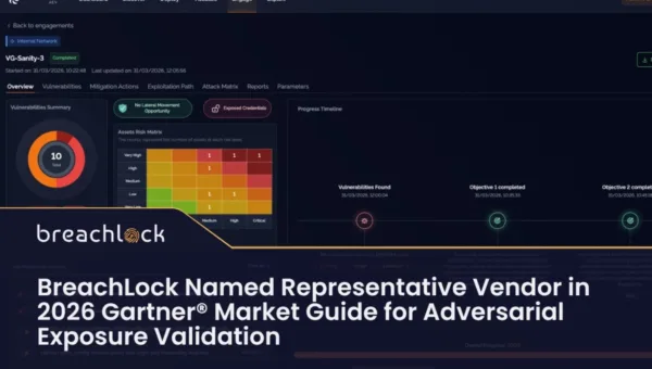 BreachLock Named in Gartner 2026 AEV Market Guide