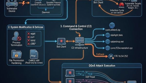 Masjesu botnet targets IoT devices while evading high-profile networks