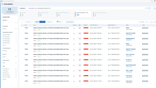 How to Detect RedSun Exposure with Qualys VMDR