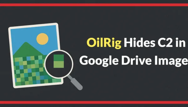 OilRig Hides C2 Configuration in Google Drive Image Using LSB Steganography