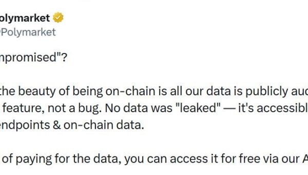 Polymarket Rejects Data Breach Claims as Hacker Alleges 300K Records Stolen