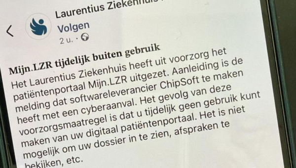 Ransomware attack on ChipSoft knocks EHR services offline across hospitals in the Netherlands and Belgium