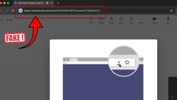 Threat Actors Weaponize Fake Microsoft Teams Domains to Target Users
