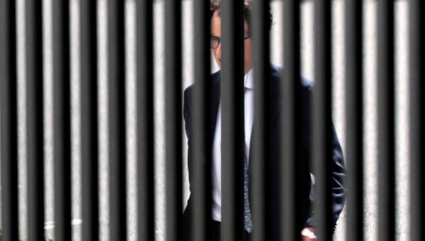 Anthropic CEO Dario Amodei arrives at the White House on Friday to meet Trump administration officials. Photo: Reuters