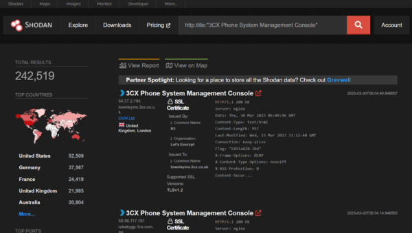 3CX VoIP Software Compromise & Supply Chain Threats