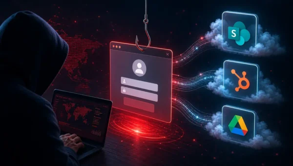 Attackers Deploy AiTM Phishing Pages to Access SharePoint, HubSpot, and Google Workspace