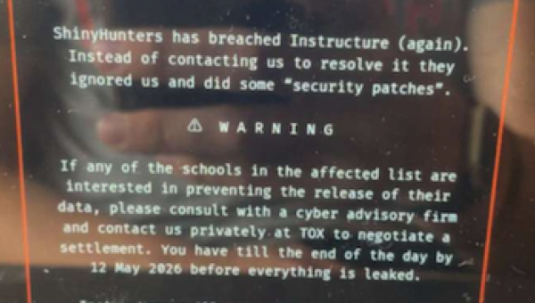 Canvas Breach Disrupts Schools & Colleges Nationwide – Krebs on Security