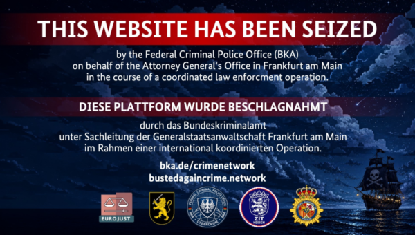 Crimenetwork returns after takedown, dismantled again by German authorities