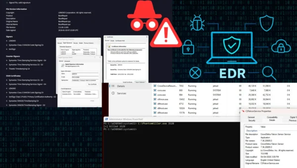 Hackers Can Weaponize Lenovo Driver to Terminate EDR Processes