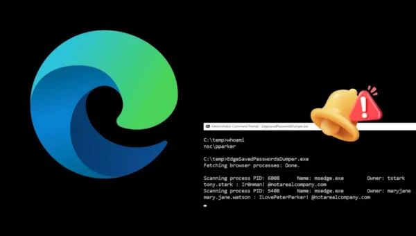 Microsoft Edge Found Storing Saved Passwords in Cleartext Memory at Startup