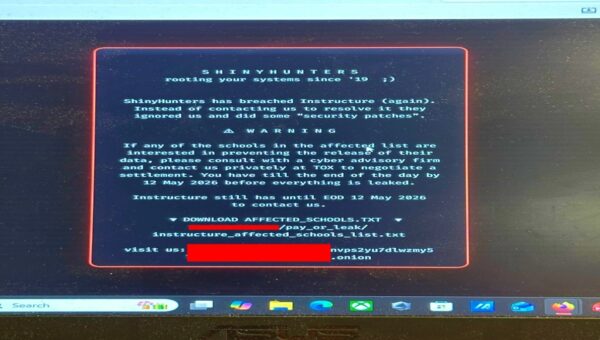 ShinyHunters Defaces Canvas LMS Portal, Thousands of Universities Affected