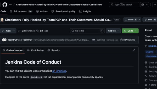 TeamPCP Compromises Checkmarx Jenkins AST Plugin Weeks After KICS Supply Chain Attack