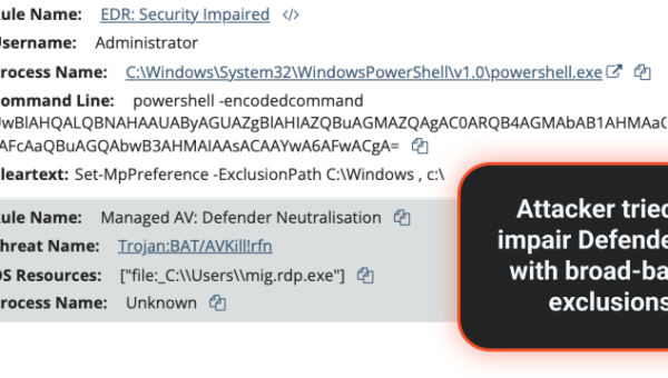 Threat Actor Defense Evasion: How Attackers Disable AV & EDR