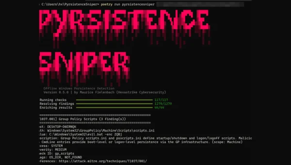 Tool that Detects 117 persistence malware techniques on Windows, Linux, and macOS