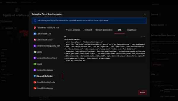 Turn Intelligence into Action Instantly with Retroactive Threat Detection on Verity471