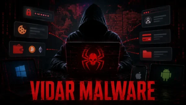 Vidar Infostealer Campaign Steals Passwords, Cookies, Crypto Wallets, and Device Data