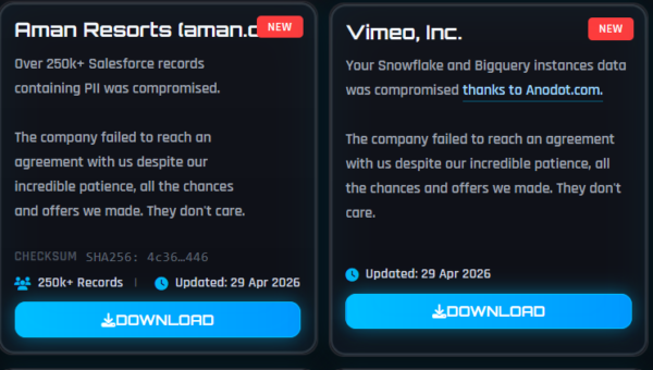 Vimeo confirms breach via third-party vendor impacts 119K users
