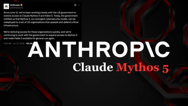 Anthropic Confirms Claude Mythos 5 Redeployment for US Critical Infrastructure Organizations