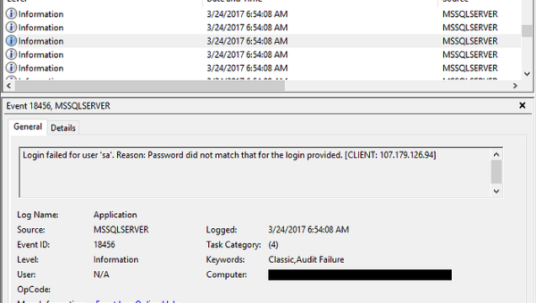 Deep Dive: Squashing an MSSQL Attack