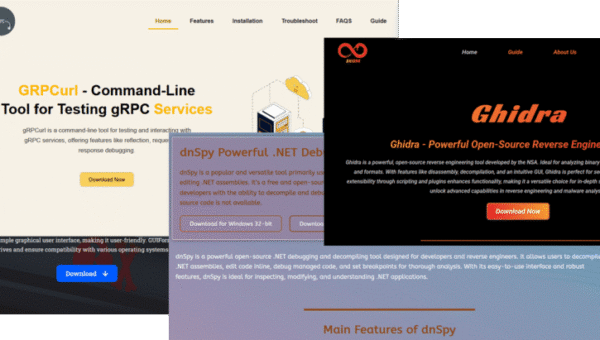 Hackers Clone Ghidra, dnSpy and Other Tool Sites to Spread Malware